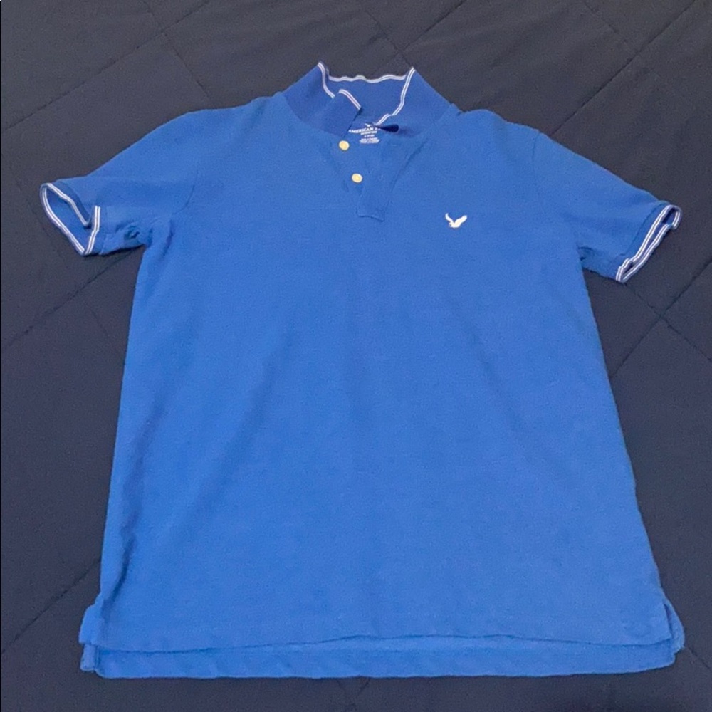 American Eagle Blue Polo